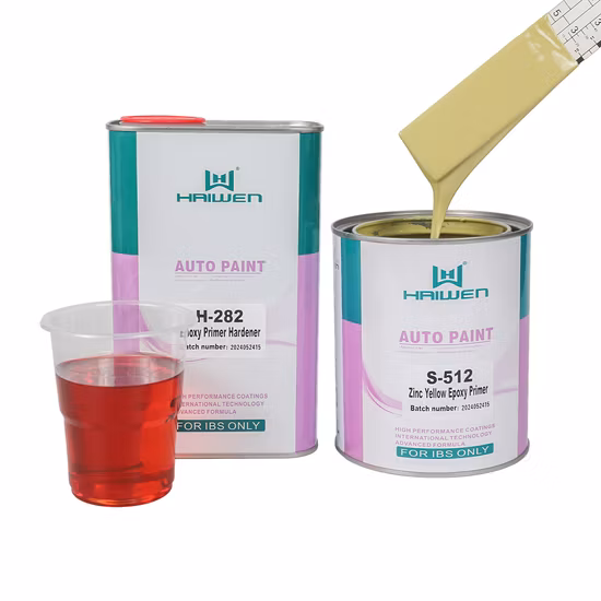 Antirouille de l'apprêt époxy 2K pour l'automobile