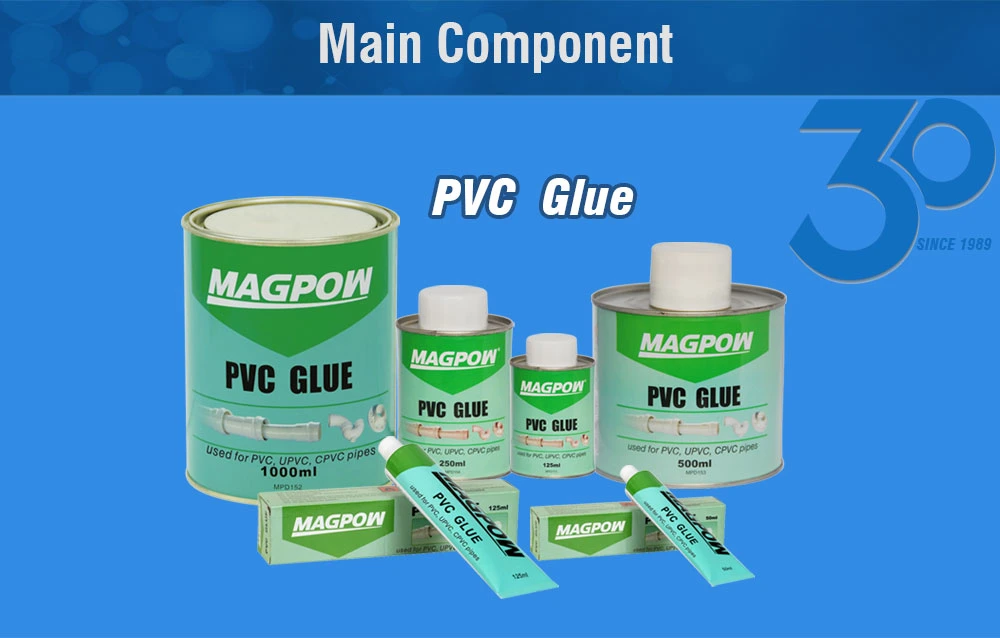 Heavy Bodied All Transparent PVC CPVC UPVC Glue Cement 125ml