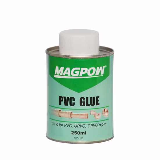 Colle de montage de tuyaux en PVC PVC PVC Solvant Ciment UPVC