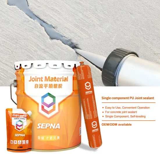 Mastic de joint de construction en polyuréthane liquide à un composant pour piscine